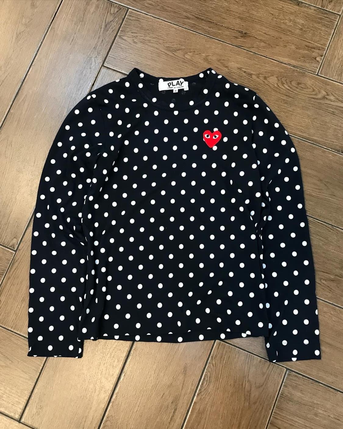 Commedesgarcons Dots Pattern L/S  상품이미지7