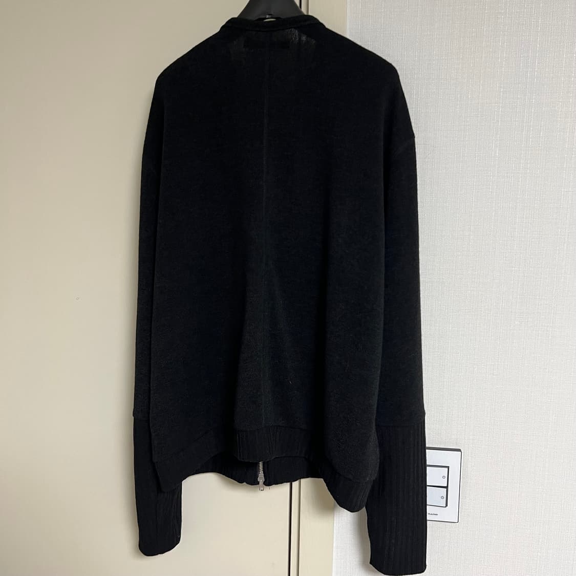 레이어가디건4 Layer Cardigan Ash Black 상품이미지2