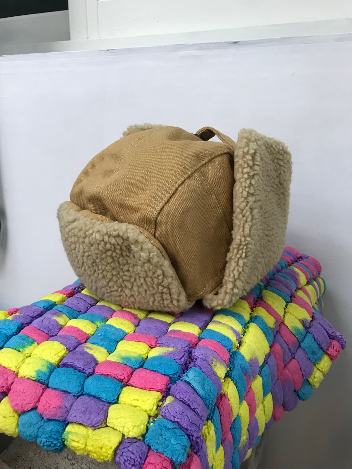 빈티지 양털 군밤모자 이어머프캡 상품이미지3