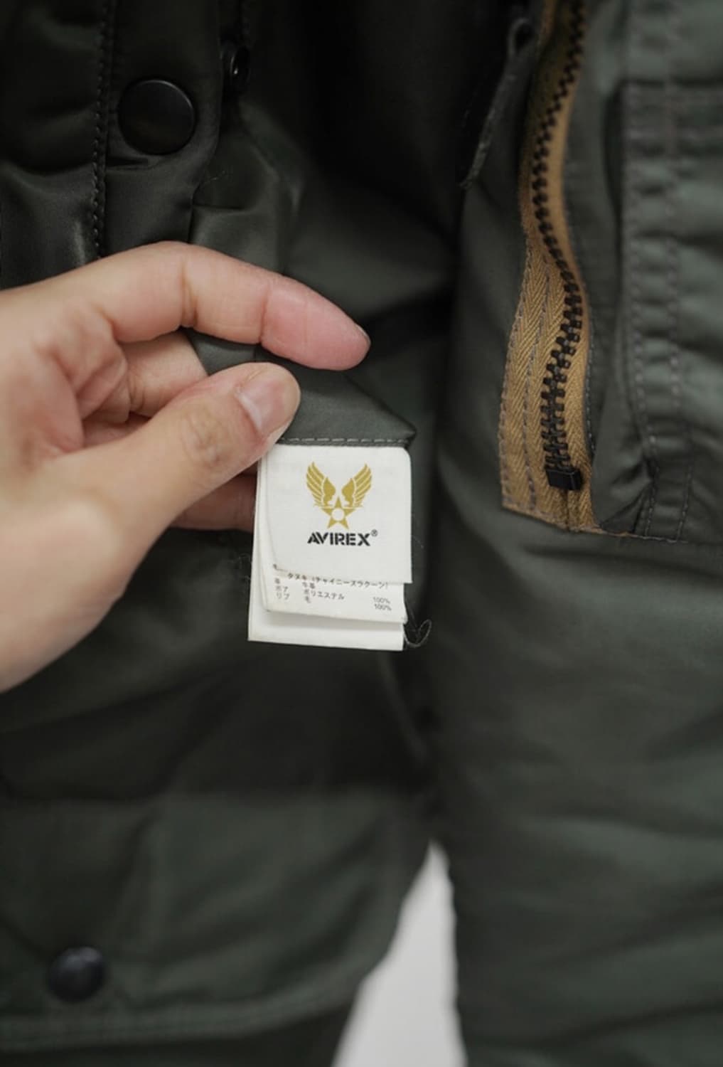 [M] AVIREX N3B 플라이트 자켓 상품이미지4