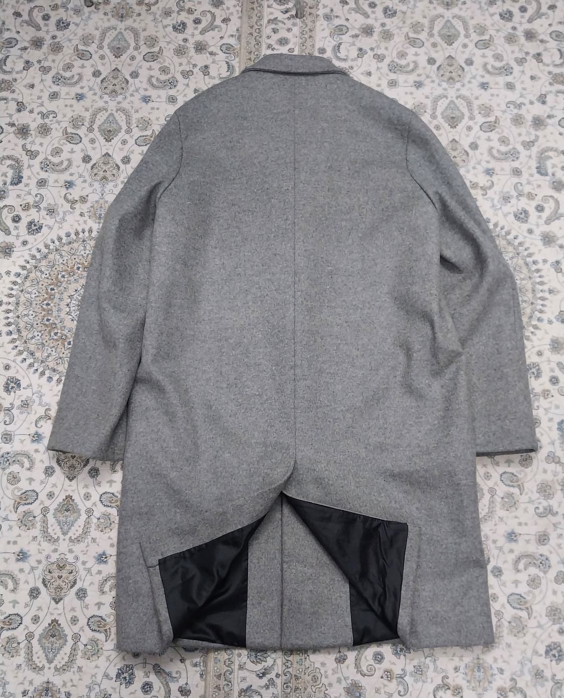 인사일런스 캐시미어 울 블랜드 체스터필드 코트 S (크게나옴) 상품이미지4