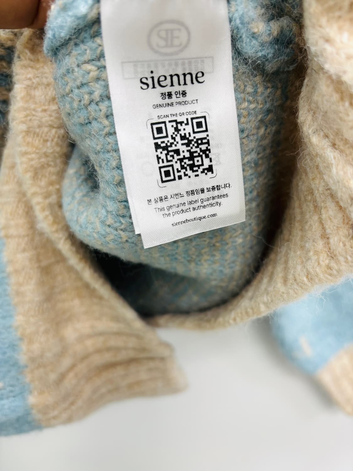 sienne(시엔느) 코알라 자카드 니트 상품이미지6