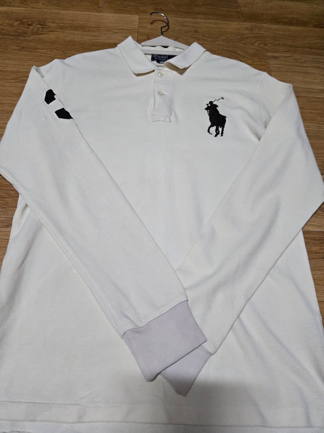 폴로 랄프로렌 브라운 빅포니 PK 긴팔티셔츠 상품이미지5