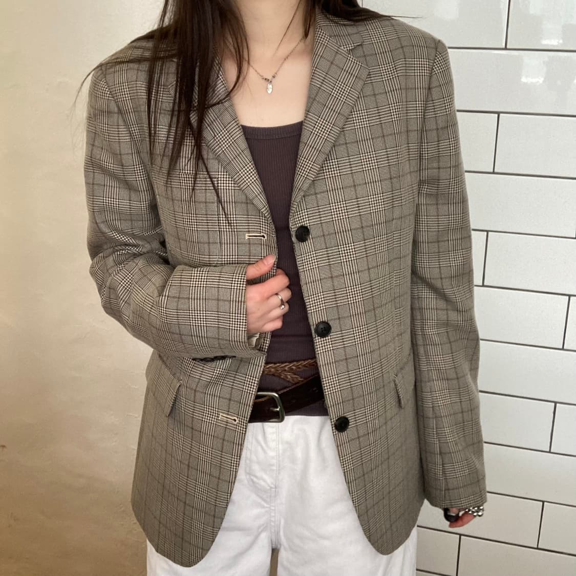 앤더슨벨 울 블렌드 자켓 상품이미지2