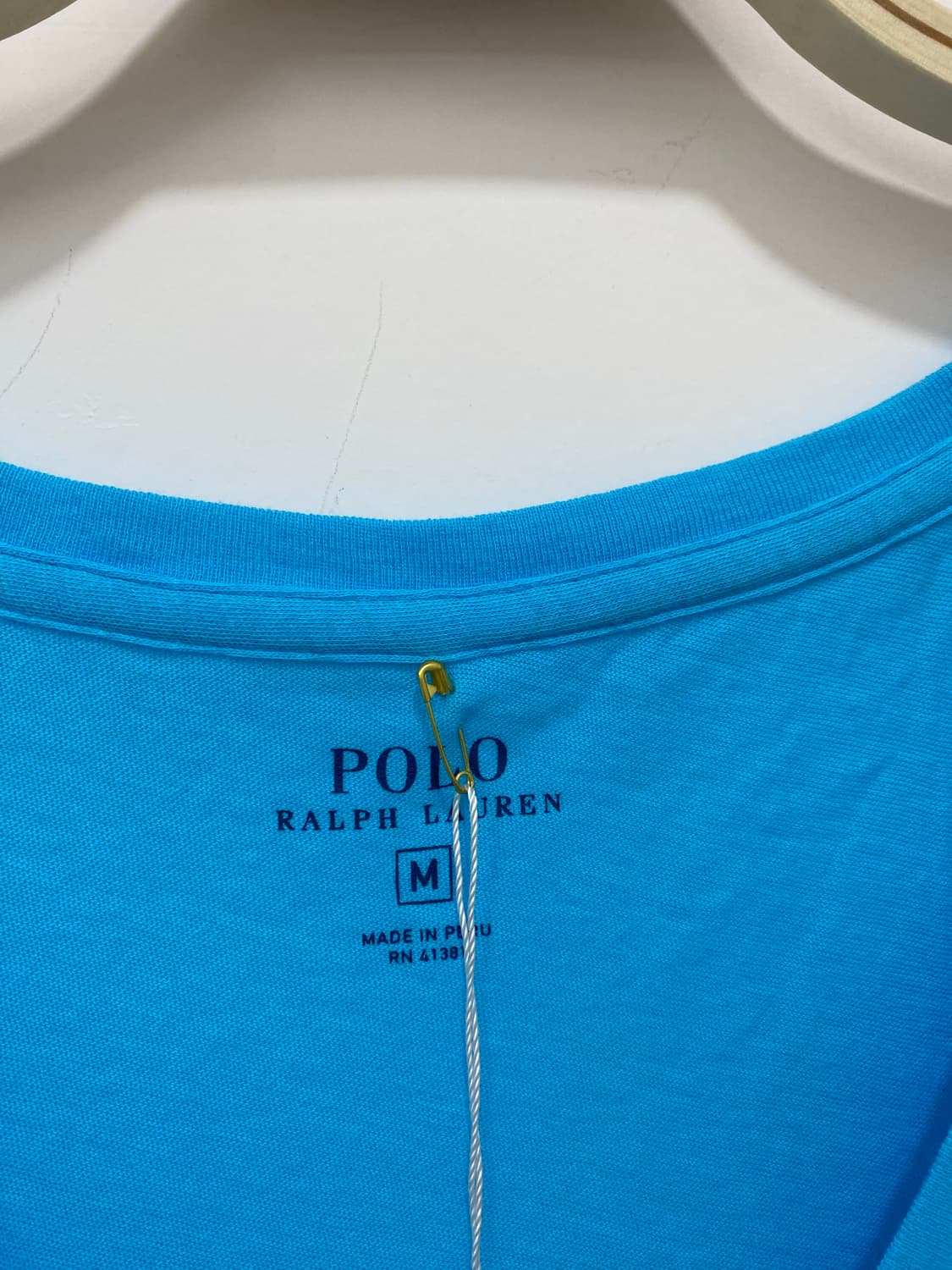 Polo Ralph Lauren V넥 블루 T 상품이미지2