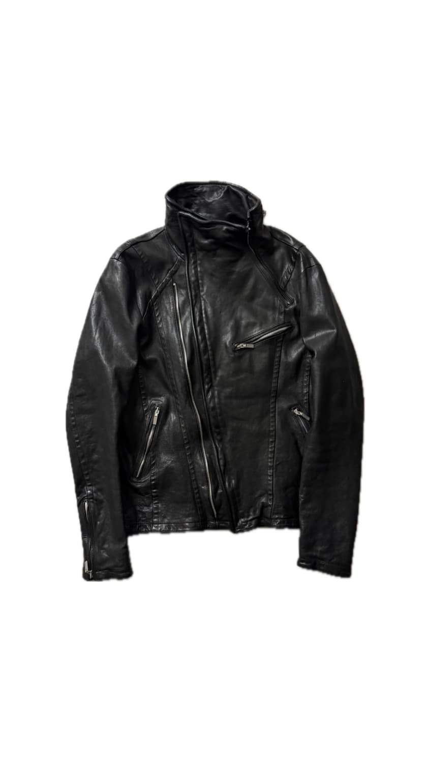 high-neck Italian sheepskin jacket 상품이미지1