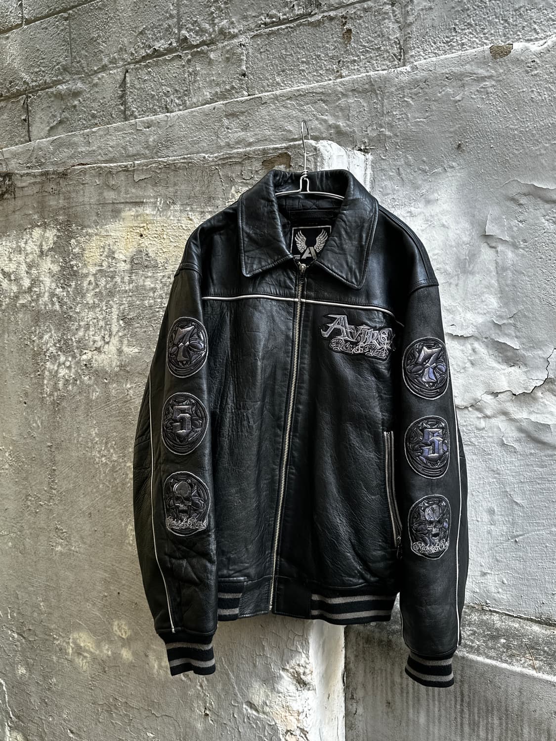 아비렉스 avirex riders king 레더 자켓  상품이미지2