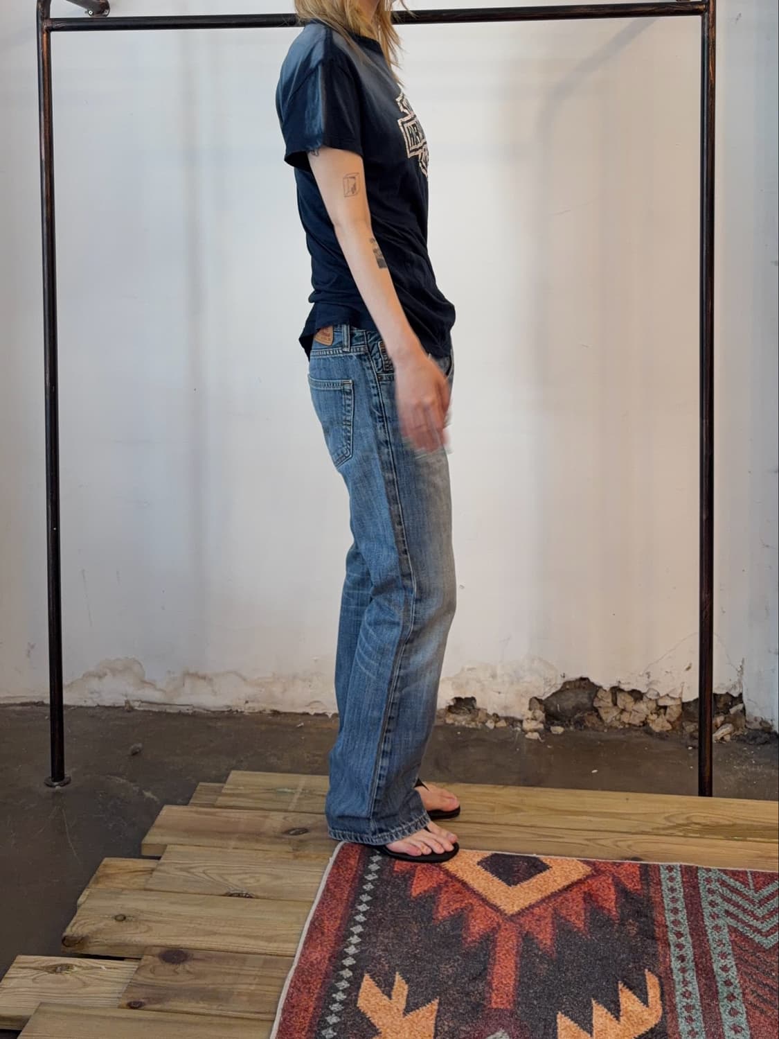 Levi’s 527 부츠컷 데님 팬츠 | 라이트 인디고 워싱 상품이미지4