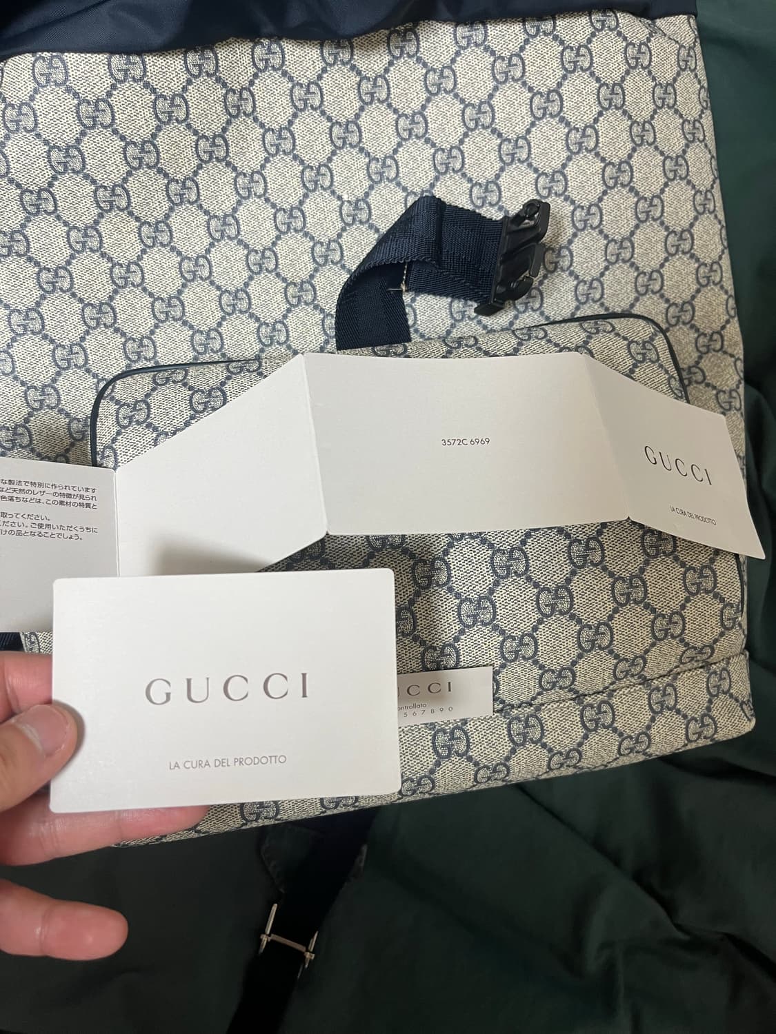 정품 구찌 백팩 상품이미지3