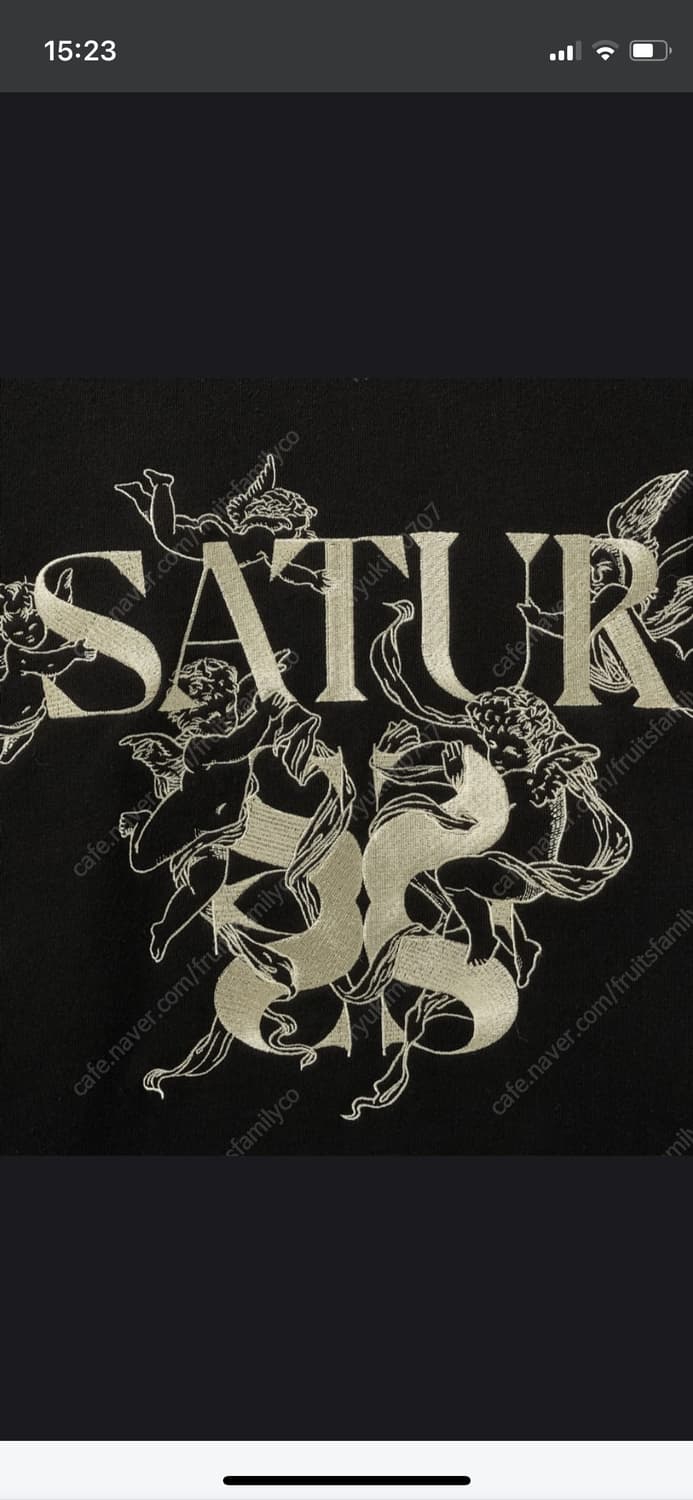 세터 24FW 엔젤그래픽 자수 맨투맨 스웨트셔츠 L 상품이미지6