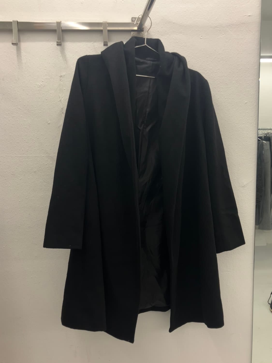 꼼사이즘 후드 로브 오버코트 상품이미지1