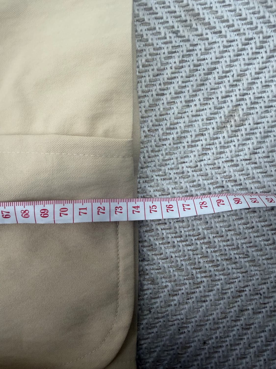 정품) O2ND 오즈세컨 한섬 22ss 레터링 베스트 자켓 76 상품이미지10