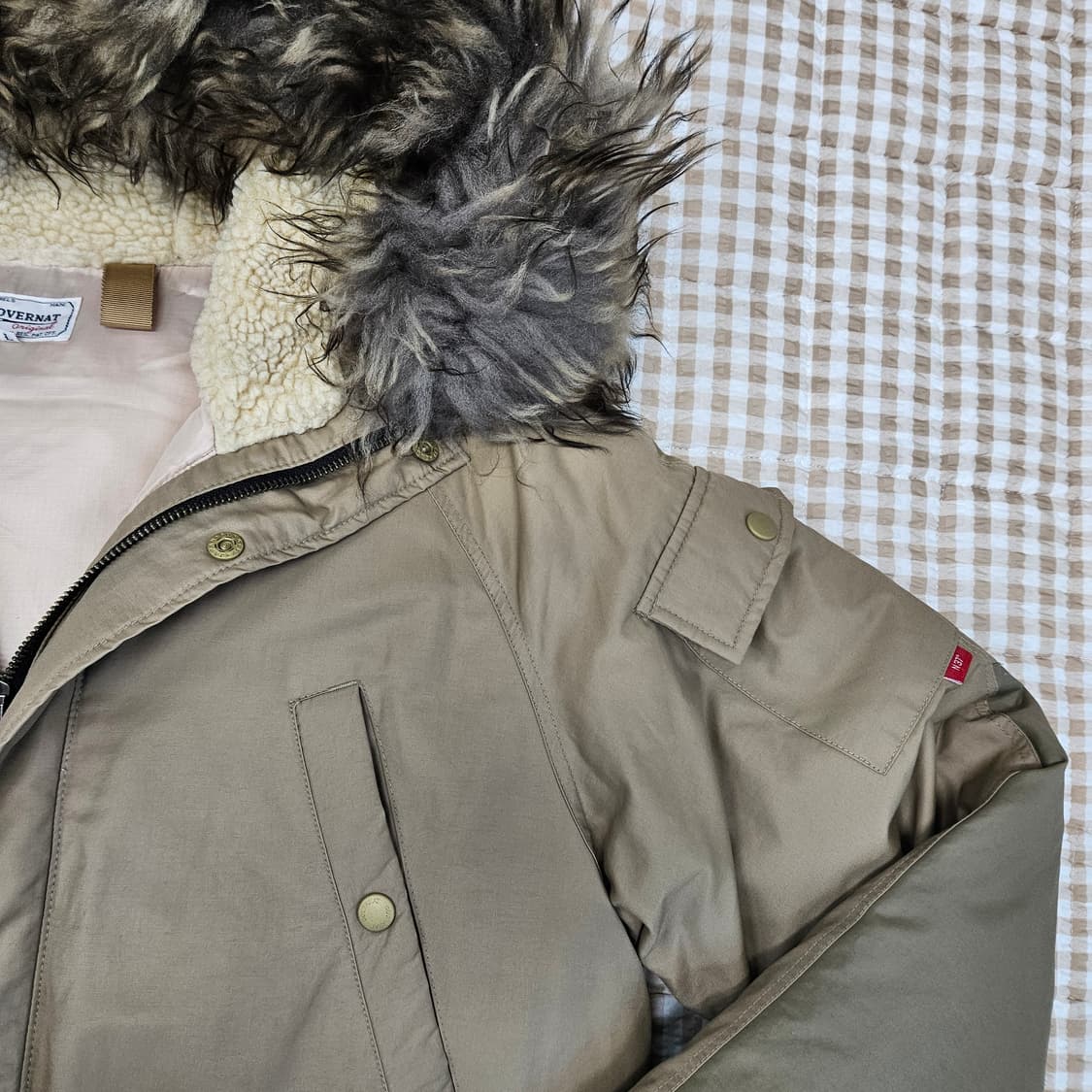 커버낫 야상 패딩 남자100 상품이미지3