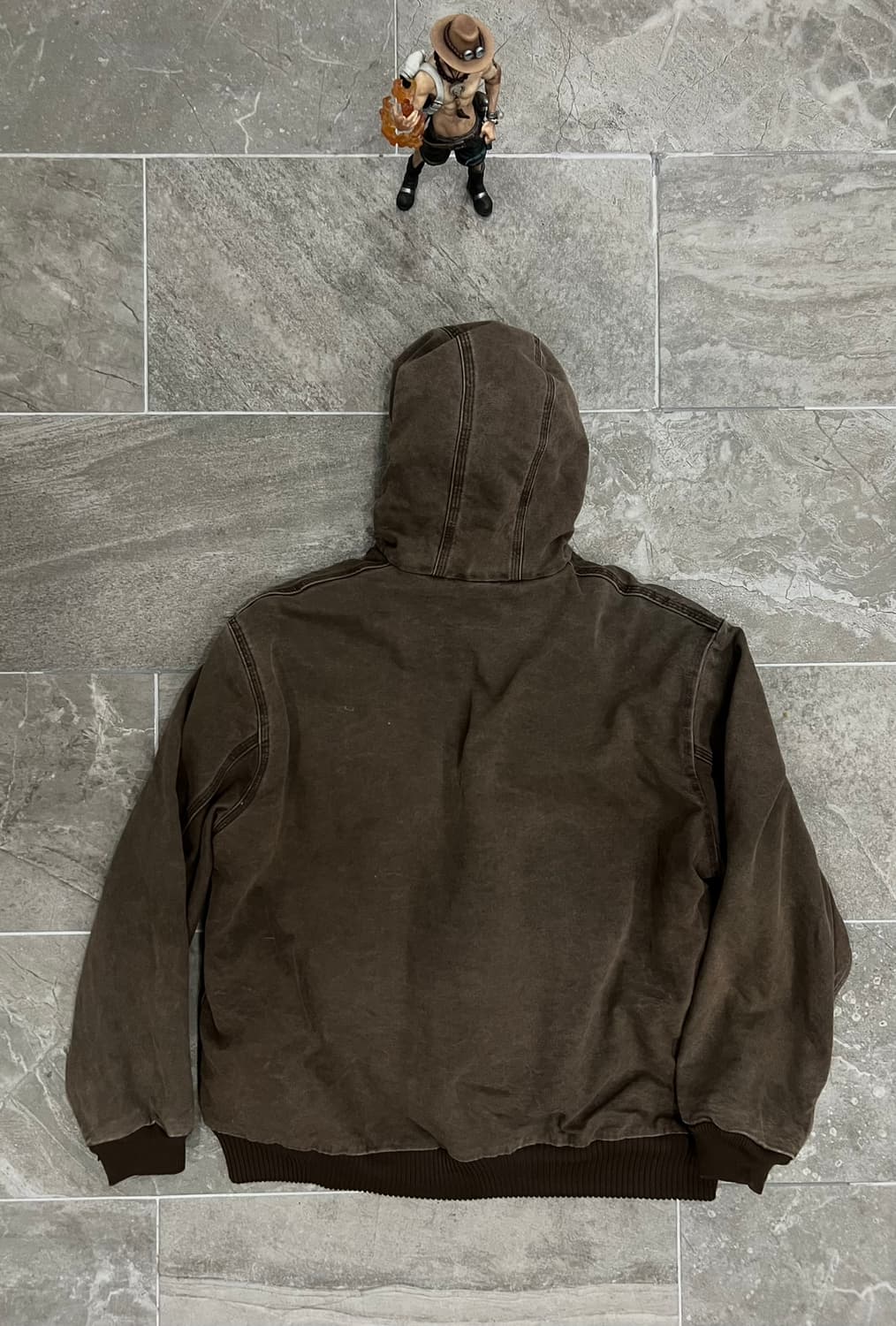 (XL)칼하트 덕 액티브 후드자켓 J130 CHT 체스트넛 상품이미지2