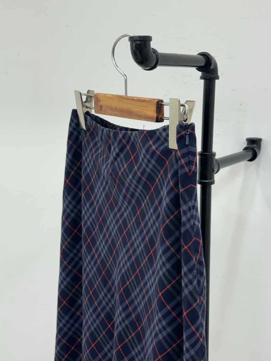 버버리 체크 스커트 상품이미지3