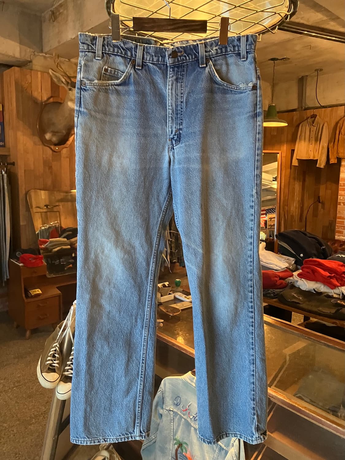 90s USA Levis 517 Boot Cut Denim Pants 상품이미지2