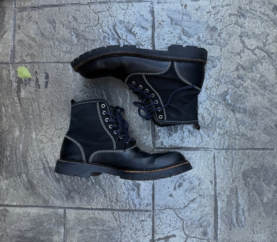 꼼데가르송 옴므 스티치 이중 도킹 부츠 상품이미지8