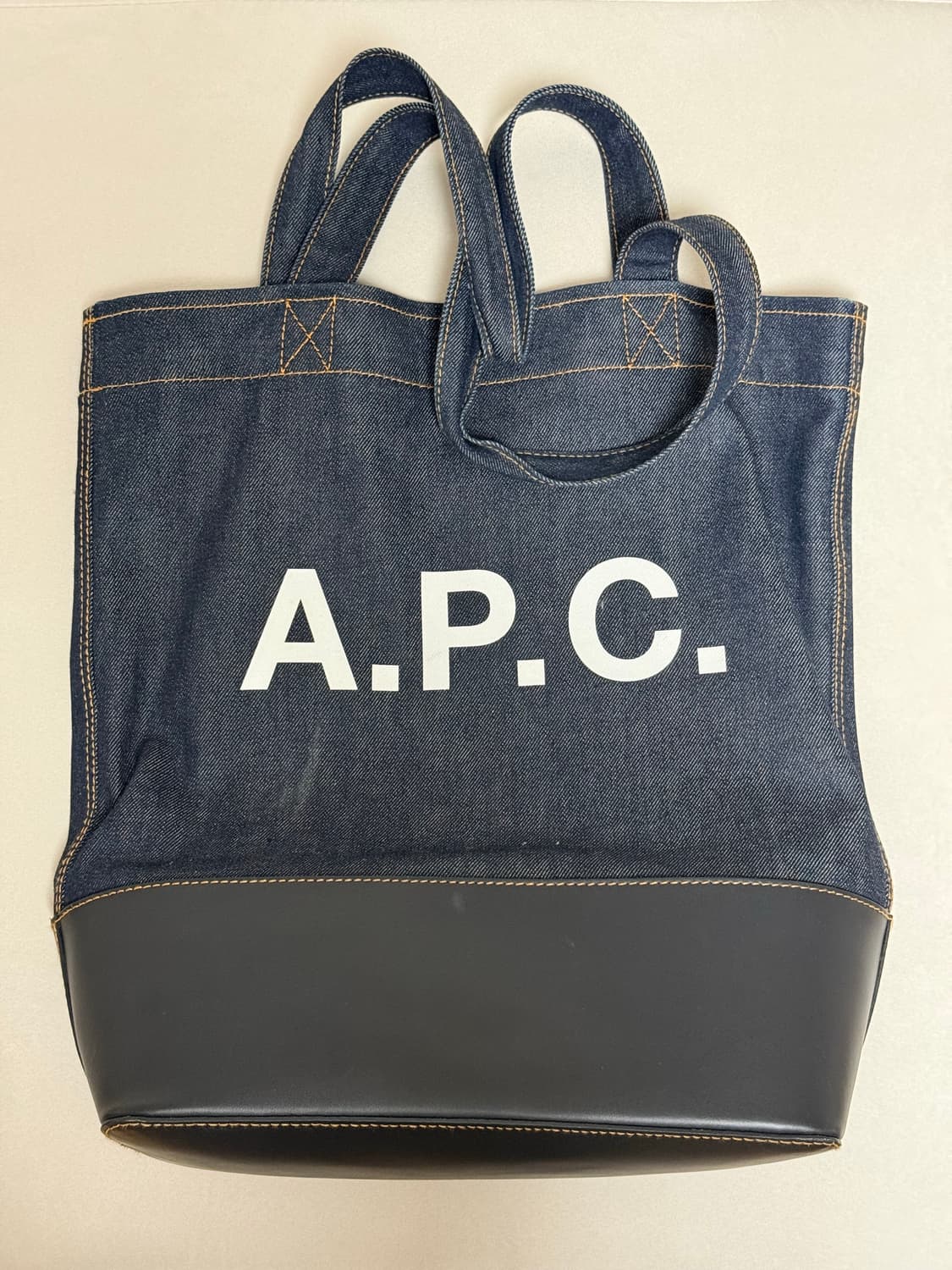아페쎄 악셀 토트백 데님 다크 네이비 A.P.C. Axelle Tote  상품이미지2