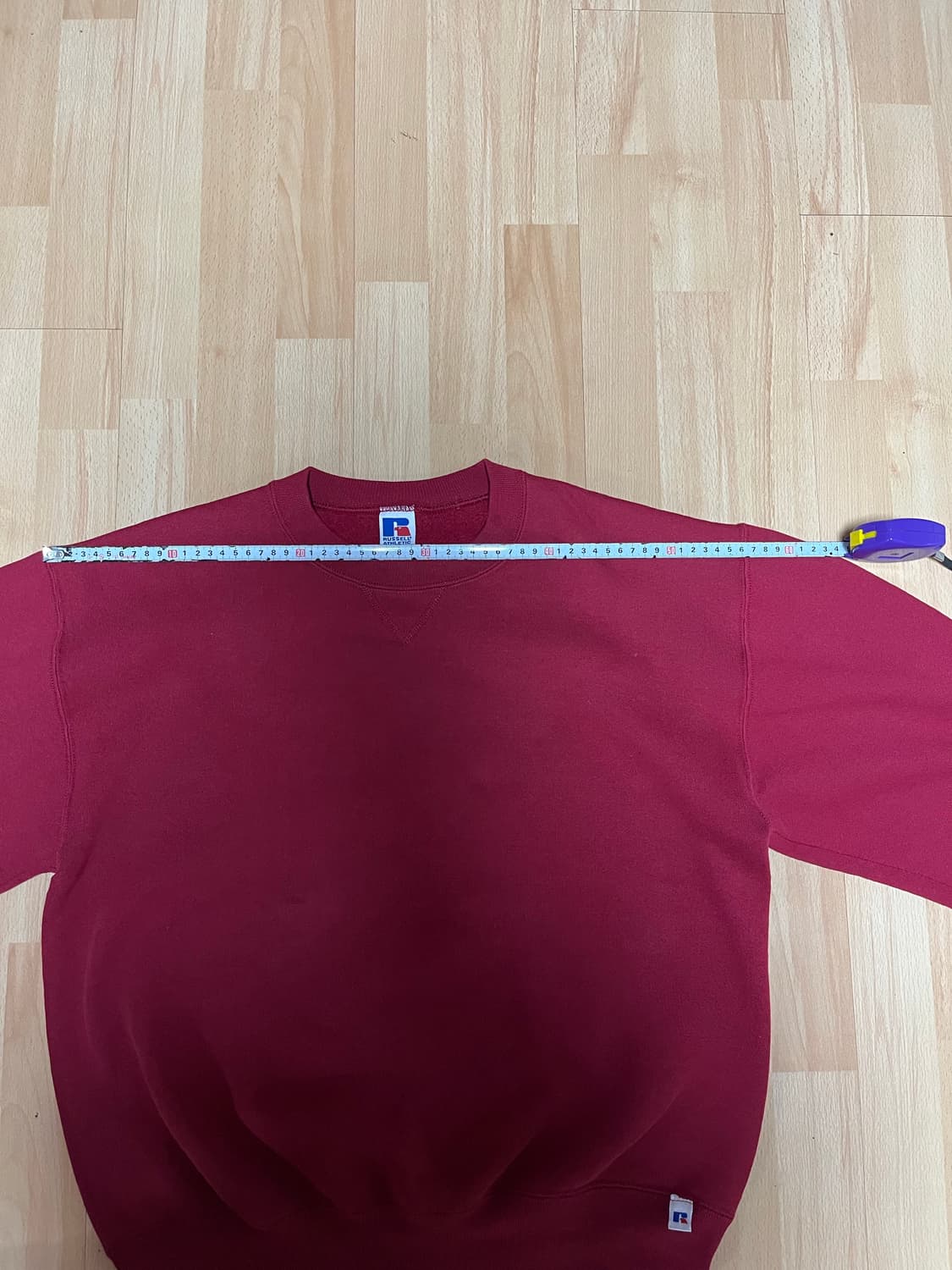 러셀 애슬레틱 90s 빈티지 스웻셔츠 레드 상품이미지8