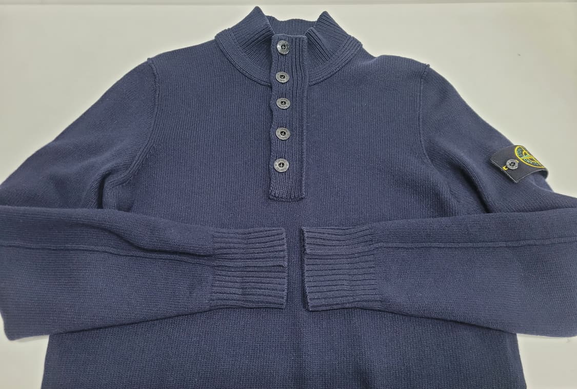 STONE ISLAND 스톤아일랜드 하프 집업 하이넥 니트 / 남 M  상품이미지3