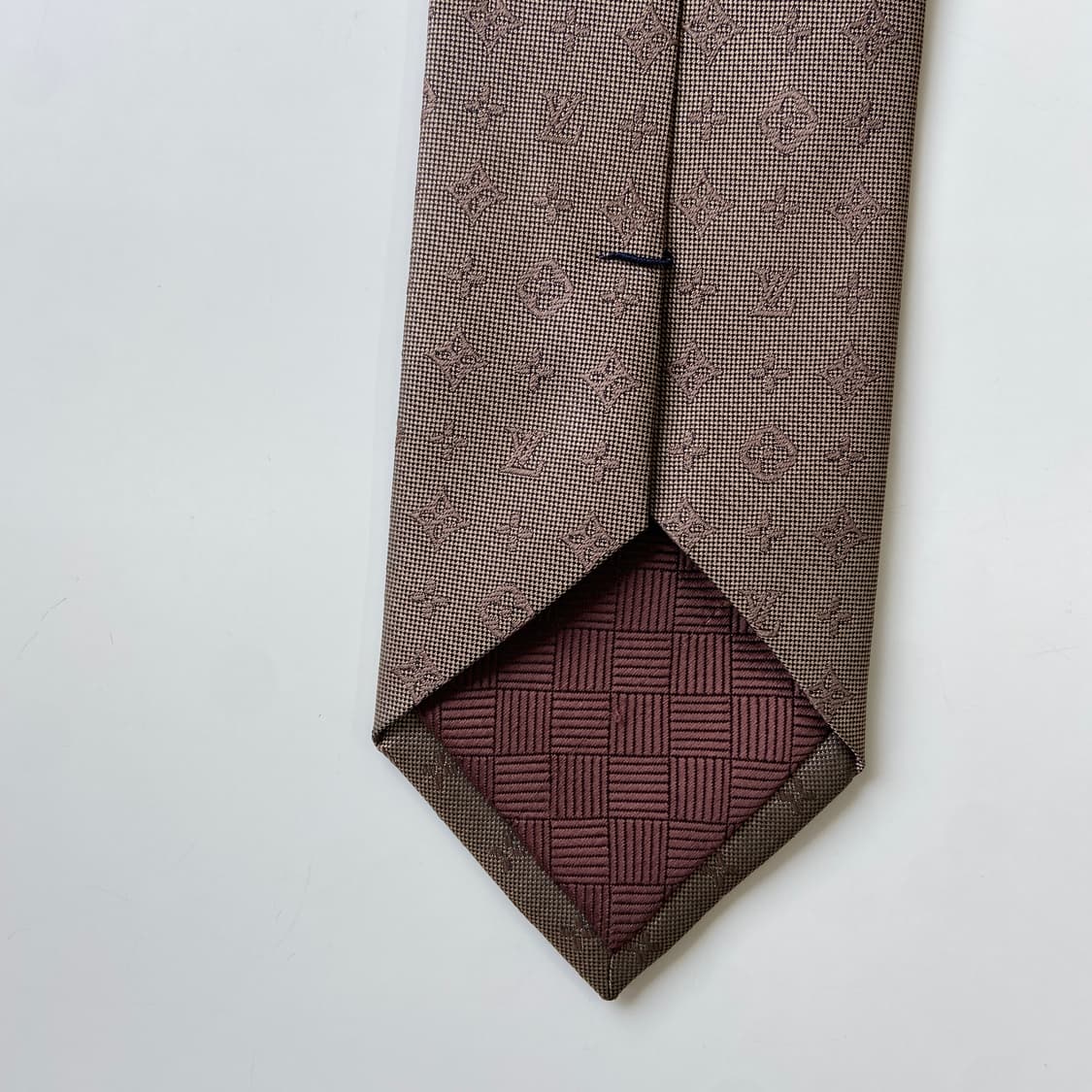 루이비통 (LOUIS VUITTON) 모노그램 정품 명품넥타이 7.8cm 상품이미지8