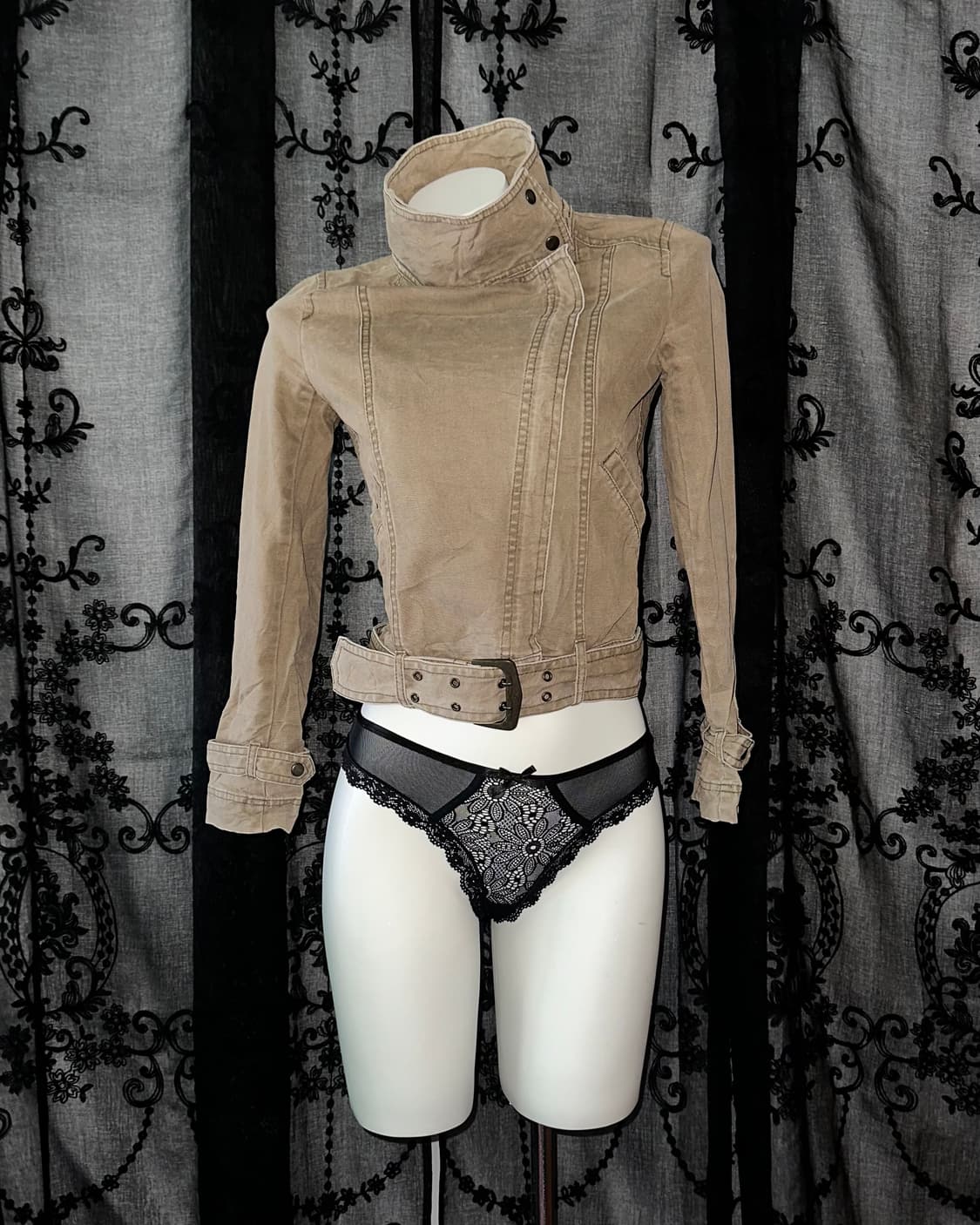 vintage brown jacket 상품이미지1