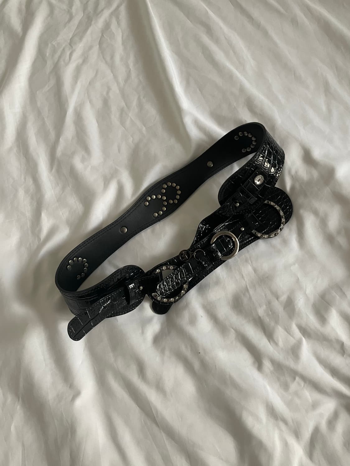 빈티지 벨트 레이어드 펑크 피조물 상품이미지1