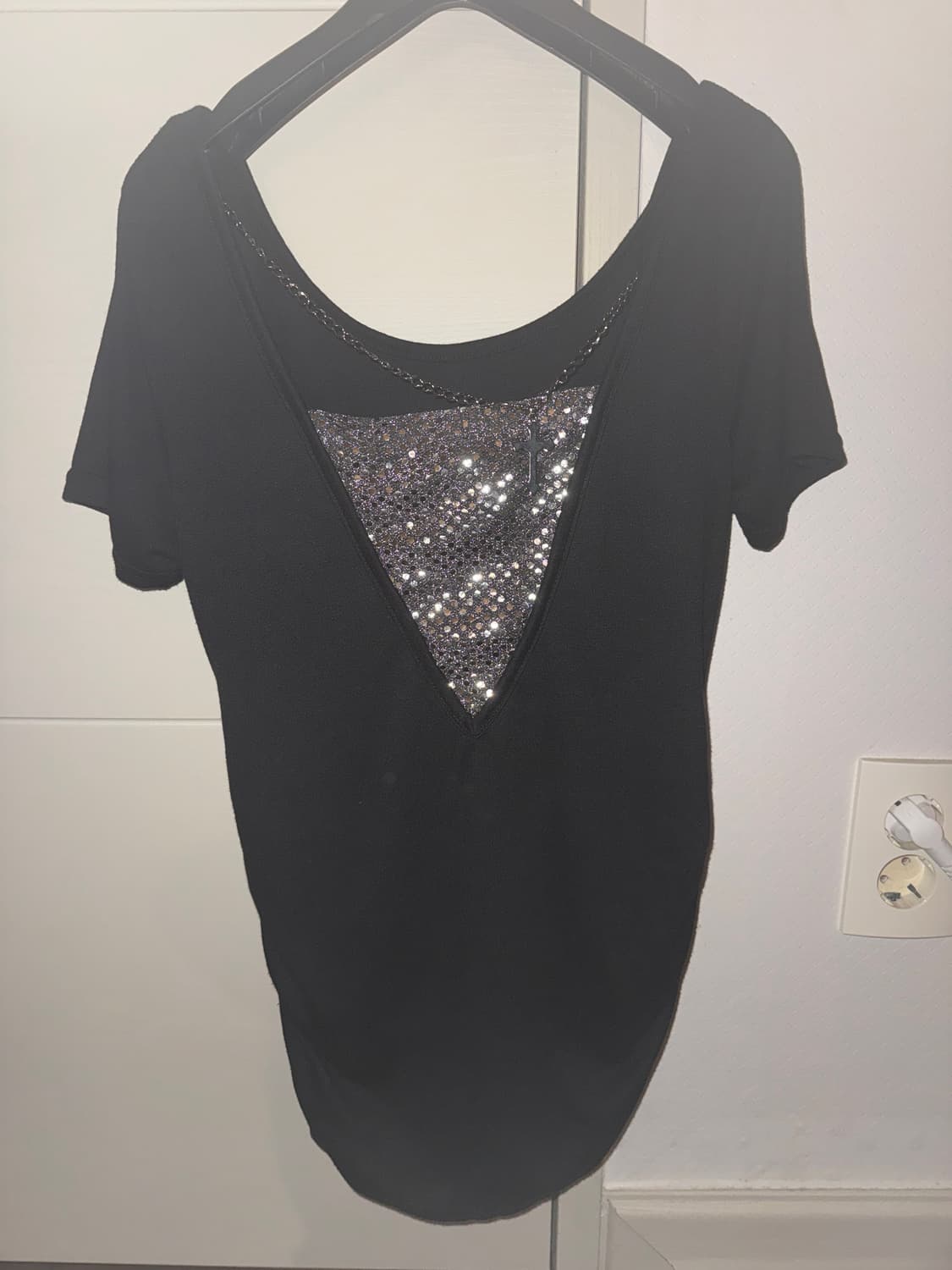 y2k 나나 펑크 셔링 반팔 상품이미지2