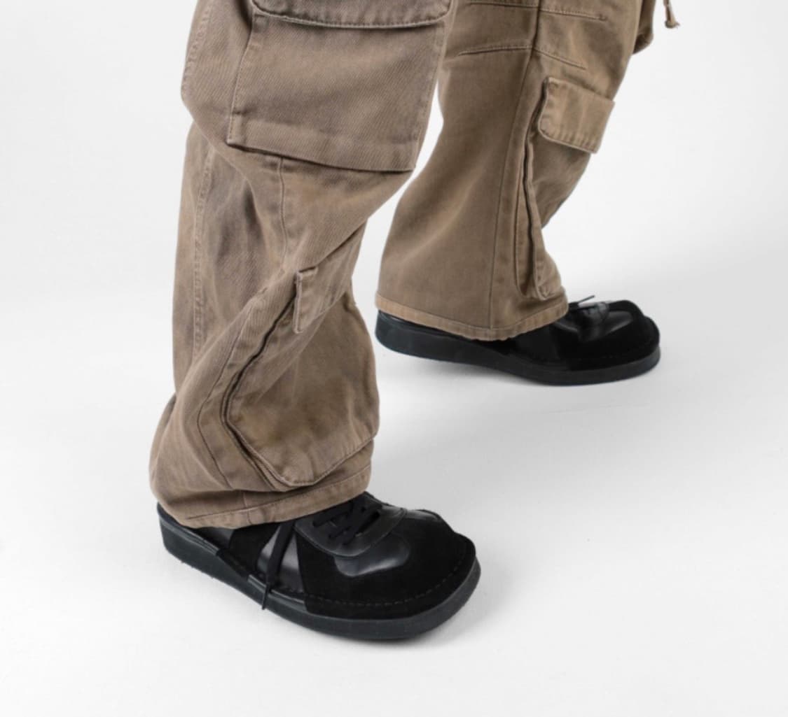 (265) 투스페이스 밀리독 블랙 독일군 스니커즈 상품이미지3