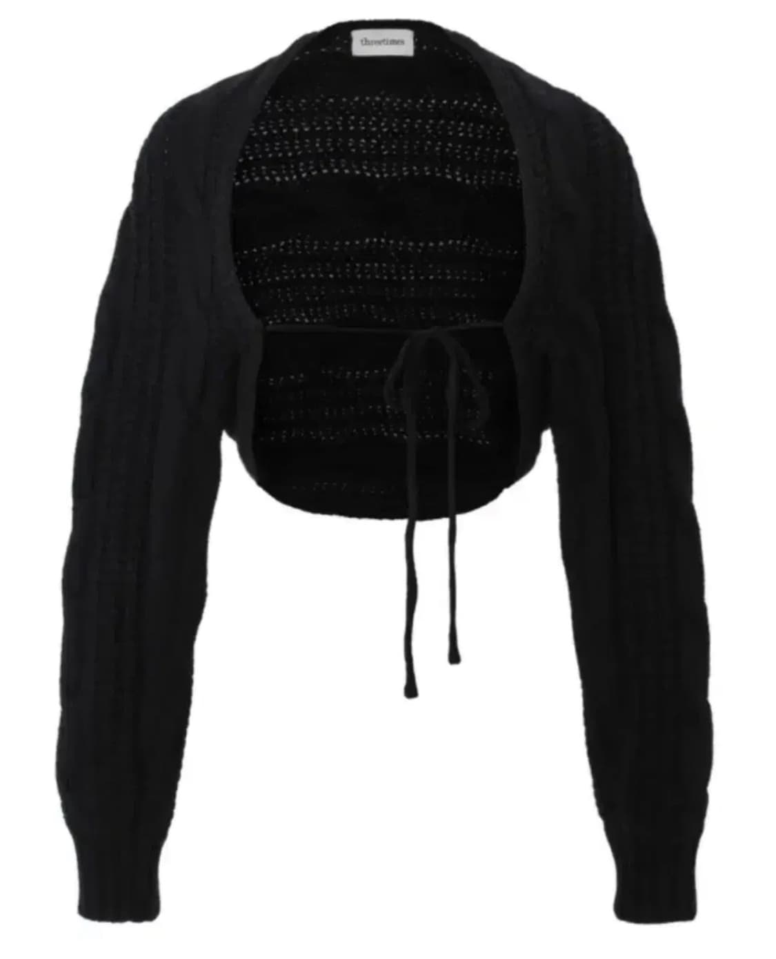 쓰리타임즈 케이블 볼레로 상품이미지1