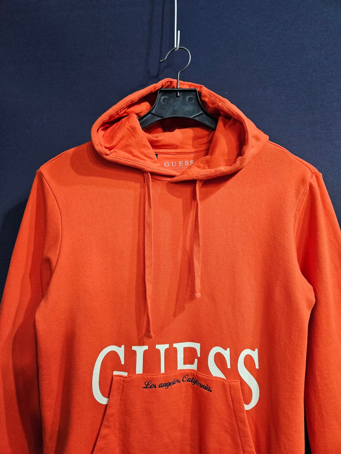 게스 오렌지컬러 남성 100 포켓 후드티  상품이미지7