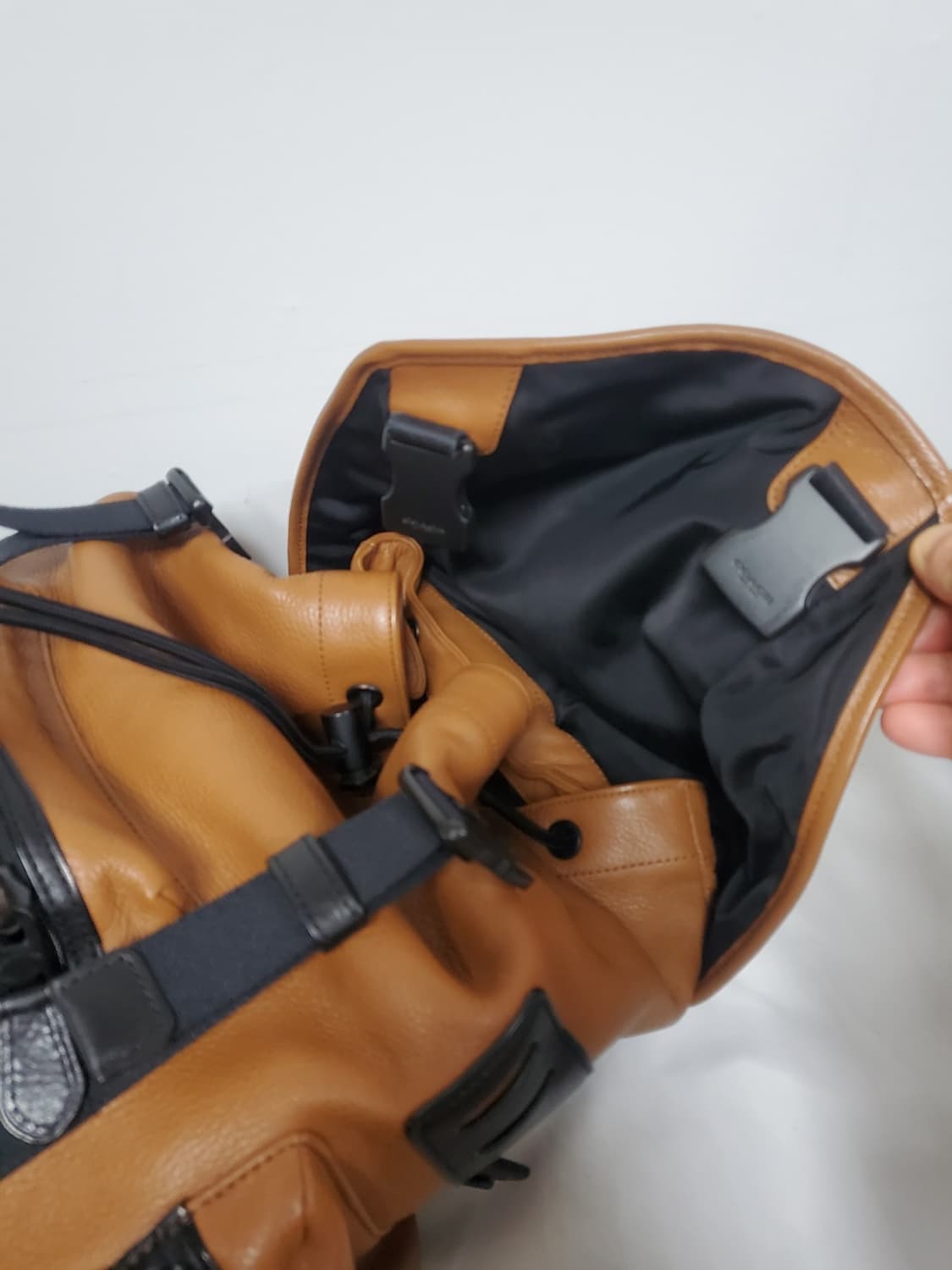 코치 백팩 정품 천연소가죽  상품이미지7