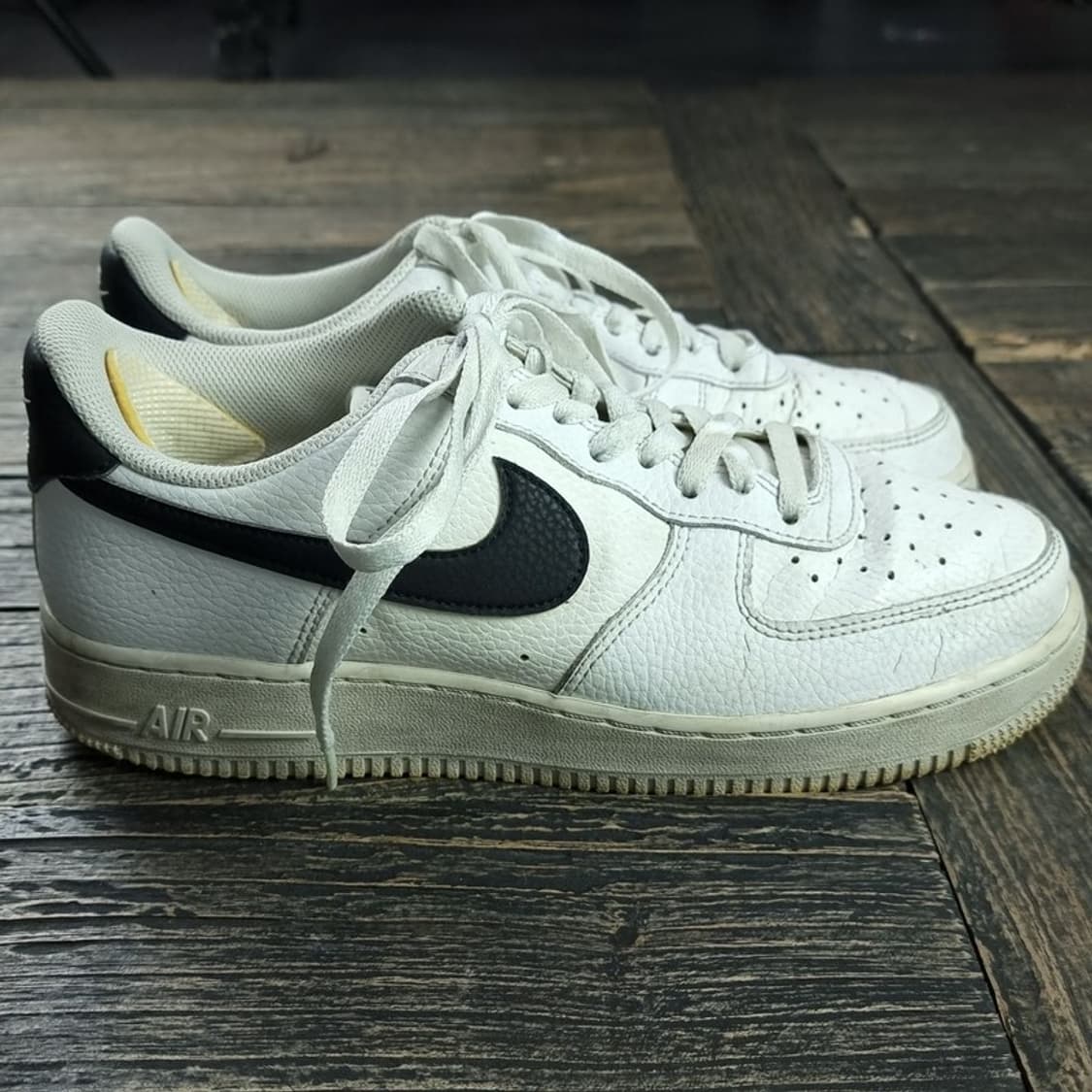 [나이키] 에어포스 1 로우 화이트 블랙 M18175 상품이미지3