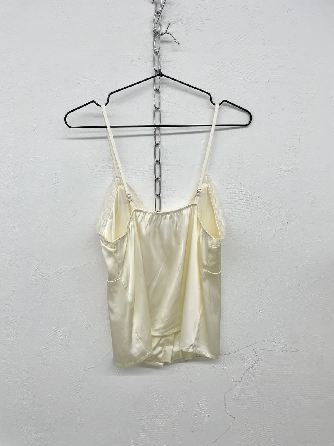 새틴 버튼 레이스 슬립 상품이미지6