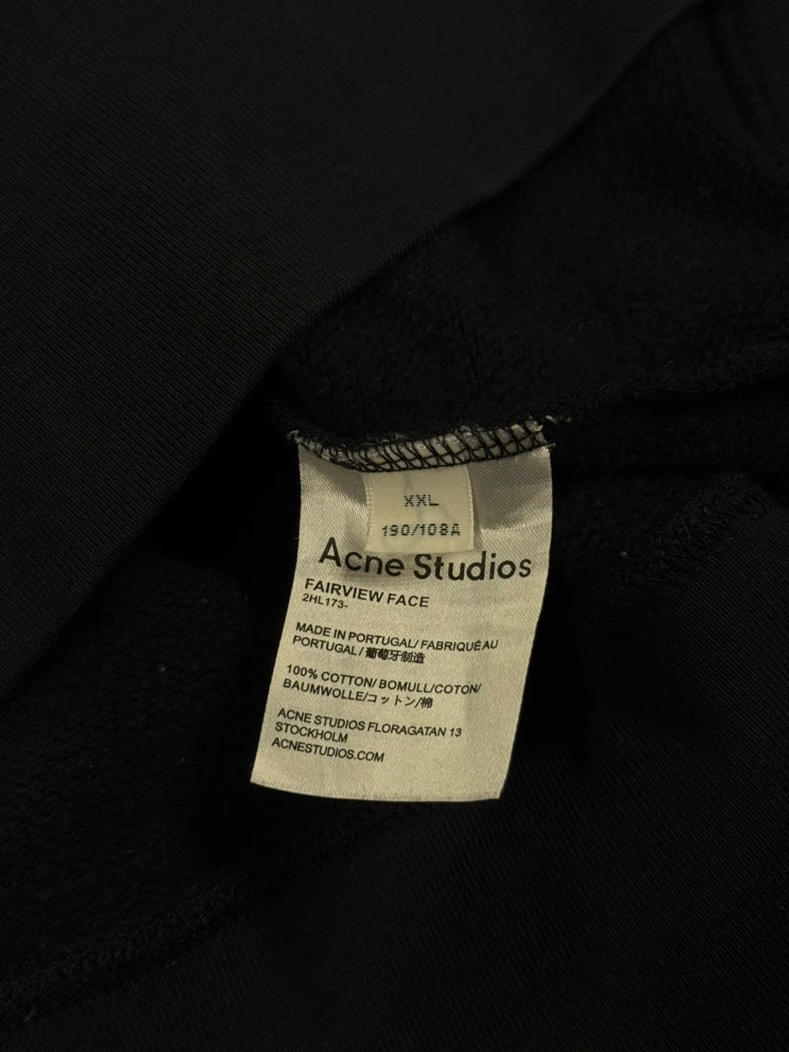 아크네 스튜디오 맨투맨 105 상품이미지8