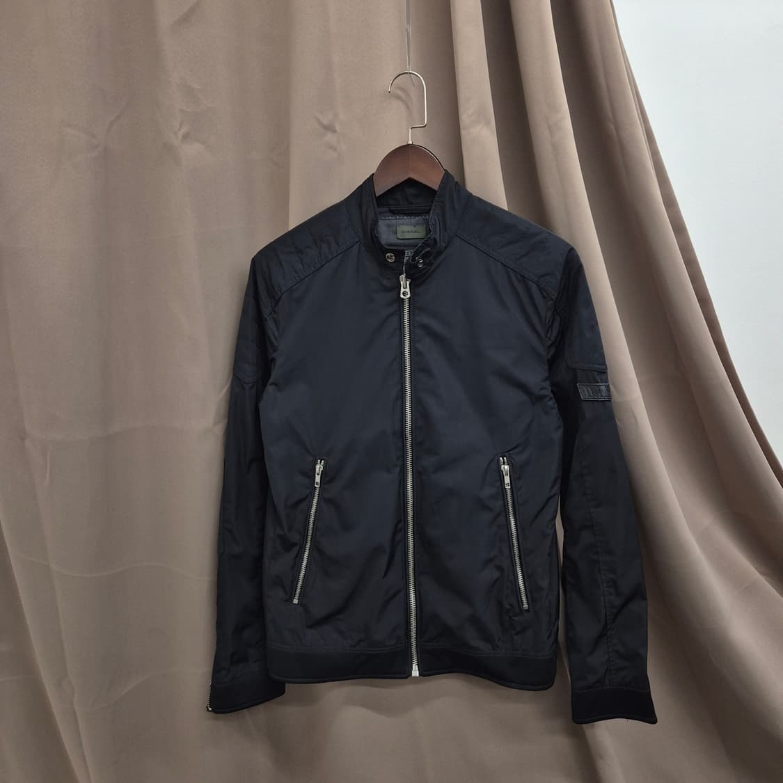 디젤 나일론 바이커 자켓 S 상품이미지1