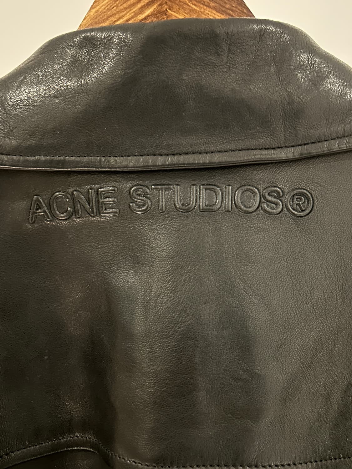 Acne Studios Leather Rider Jacket 상품이미지7