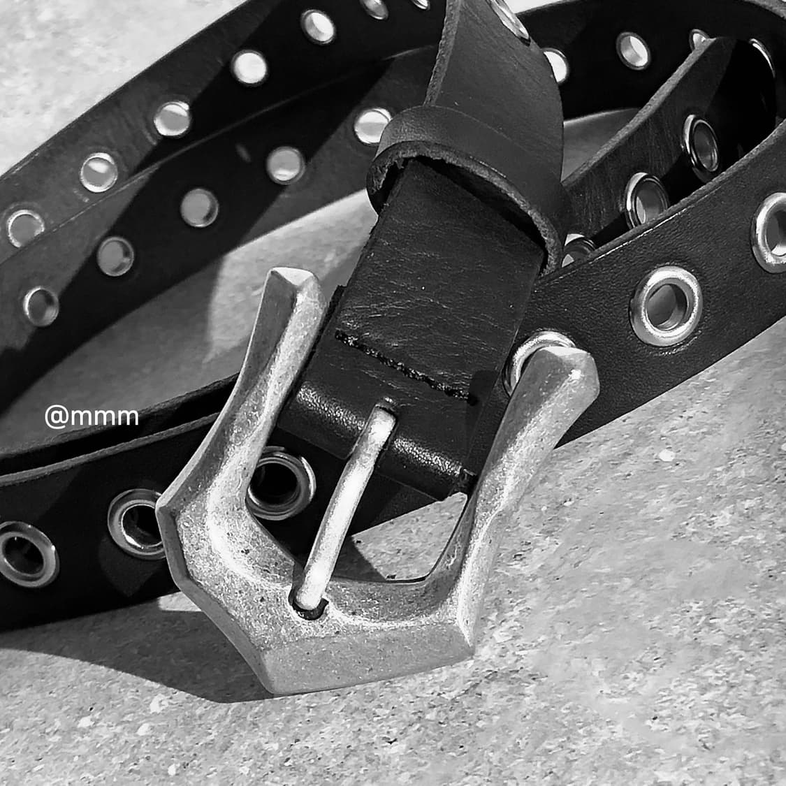 [Unisex] 아일렛 웨스턴 가죽 벨트 상품이미지6