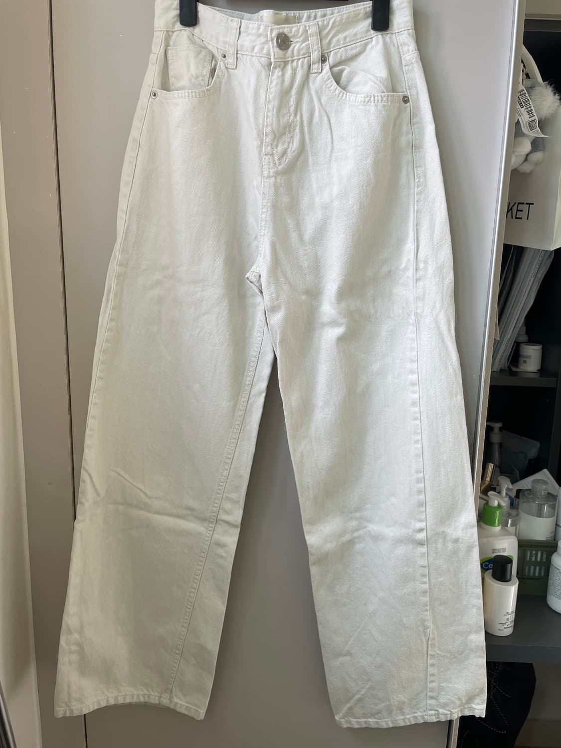 LW182 로에일 라이트 와이드 피그먼트 팬츠 상품이미지3