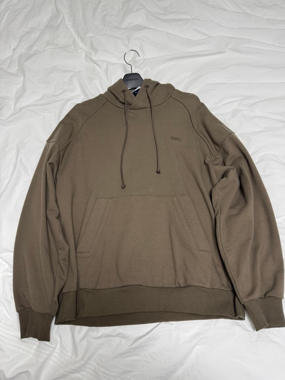 준지 브라운 후드티(새상품) 상품이미지1