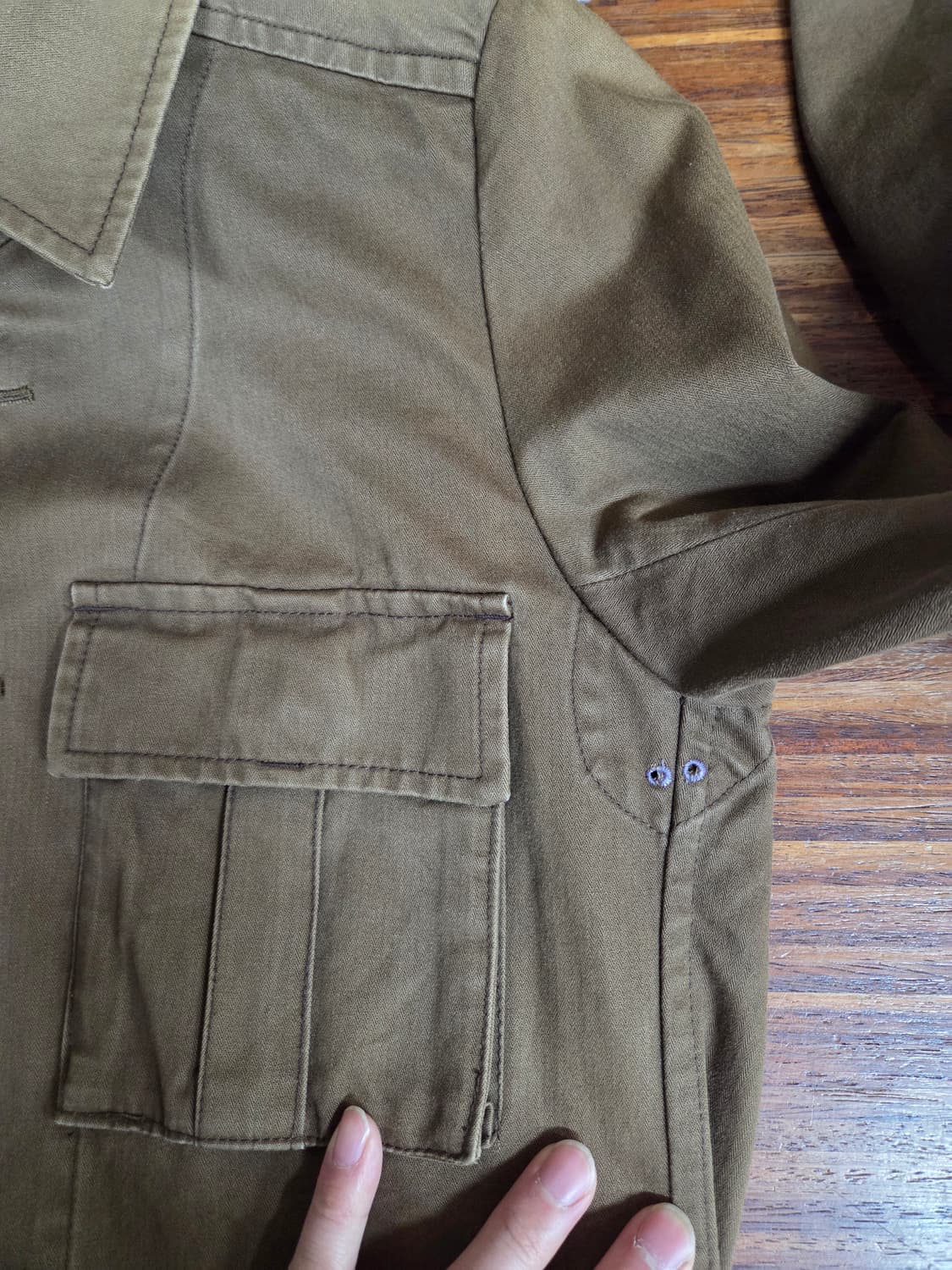 폴스미스 빈티지 옆트임 필드자켓 m 상품이미지7