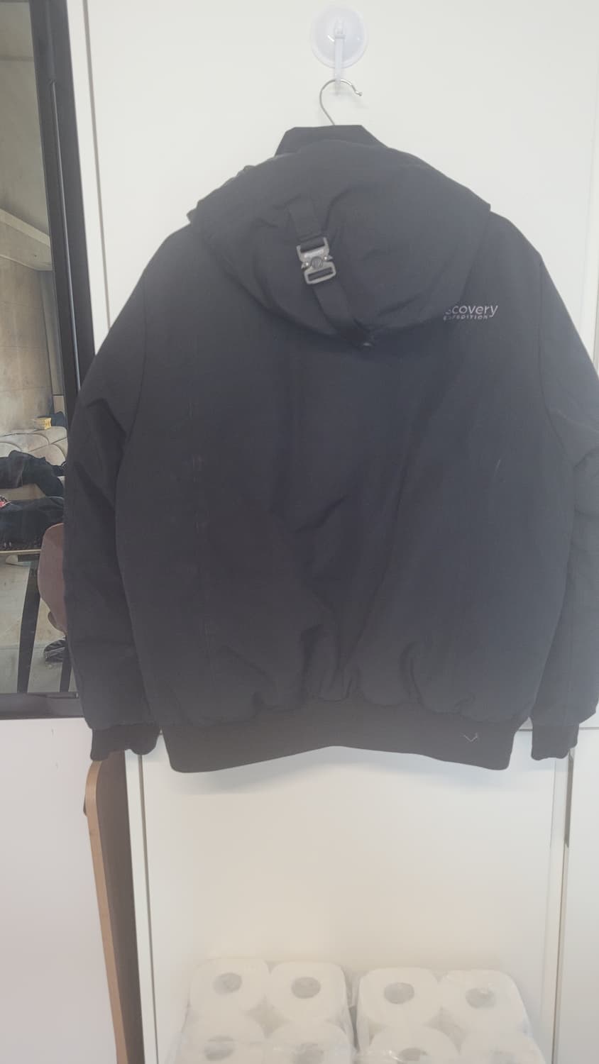 디스커버리 남성 숏  다운패딩 -100사이즈 상품이미지3