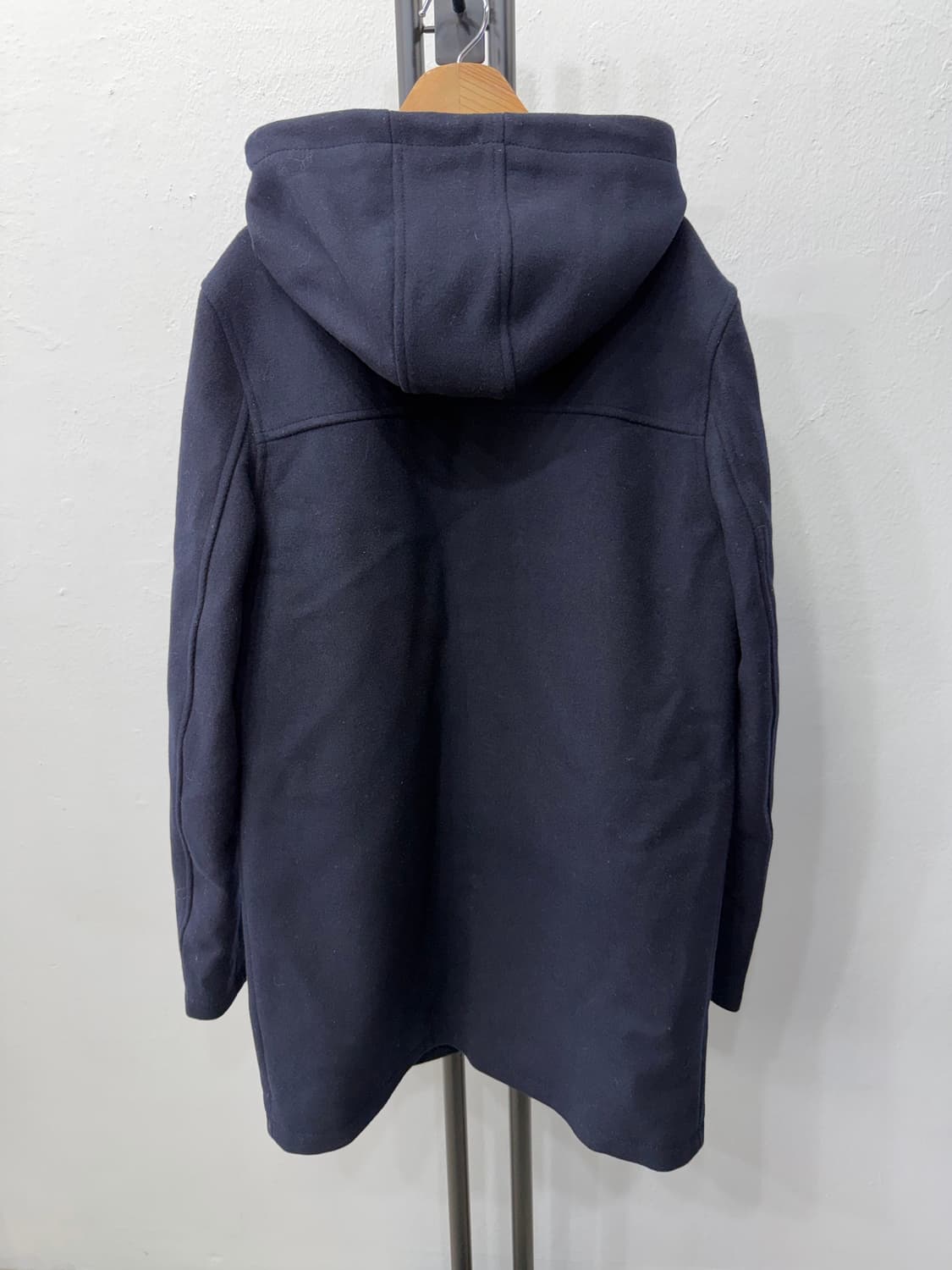 정품) 탑맨 후드 코트 블랙 S  상품이미지5