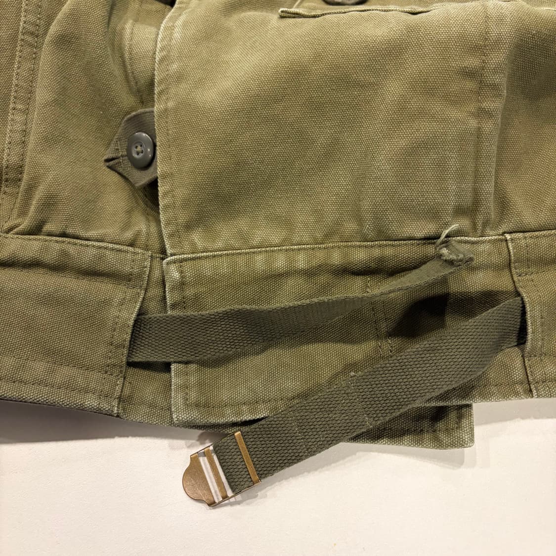 [L] 메이든 빈티지 모터사이클 밀리터리 자켓 카키 D473 상품이미지6