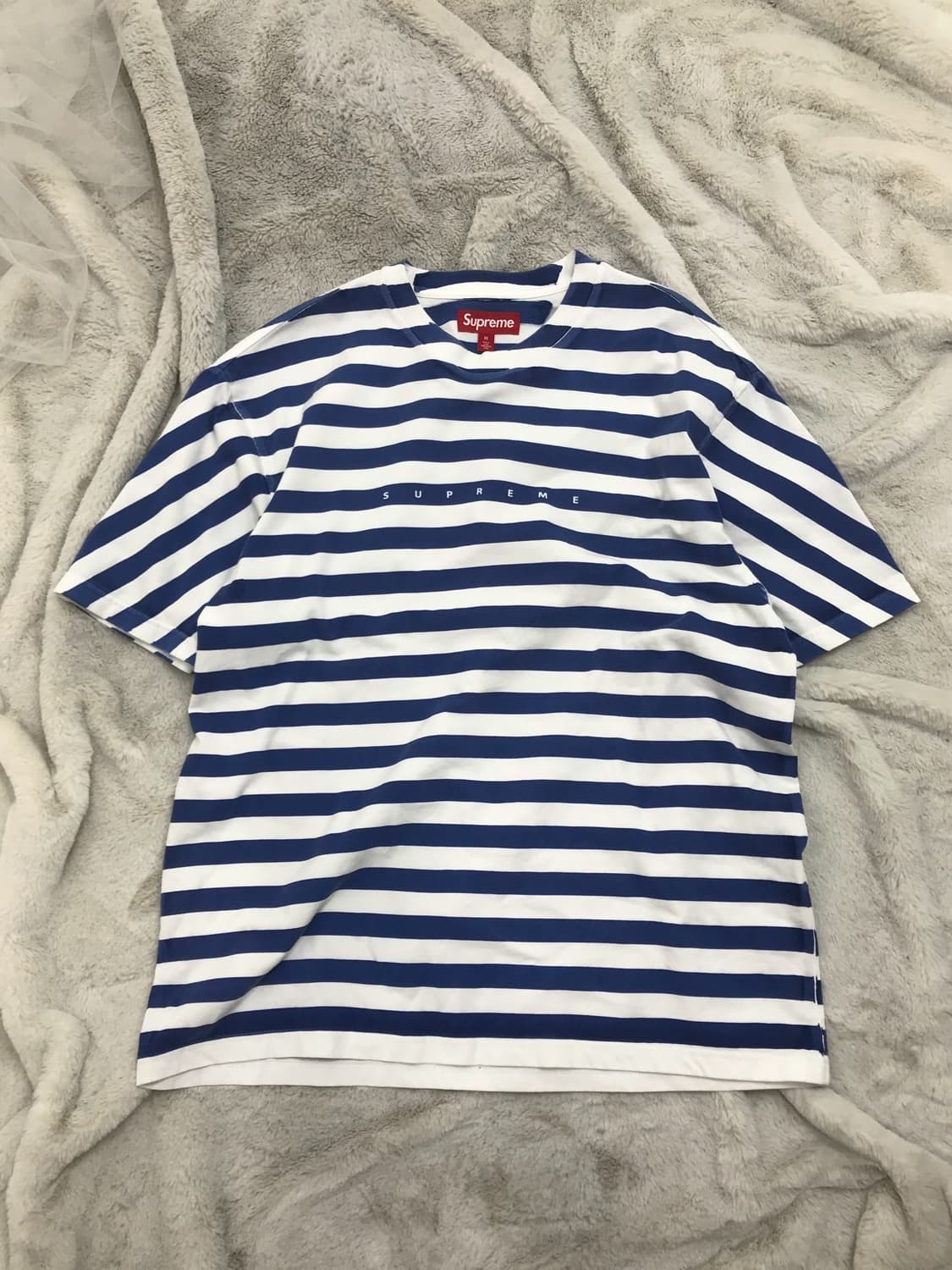< Supreme Overprint Stripe T-shirt - 24S 상품이미지8