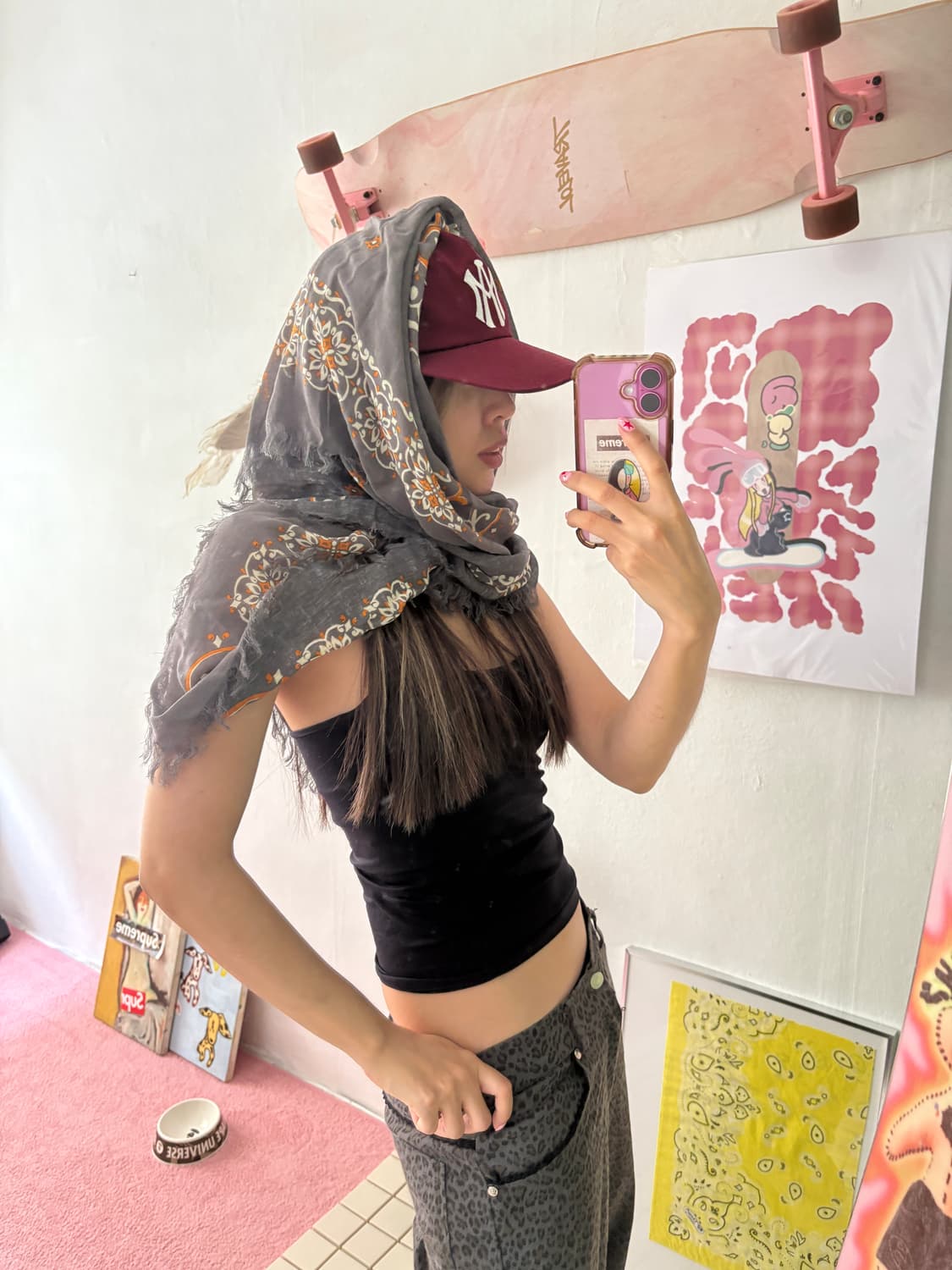 캐피탈 머플러 상품이미지1