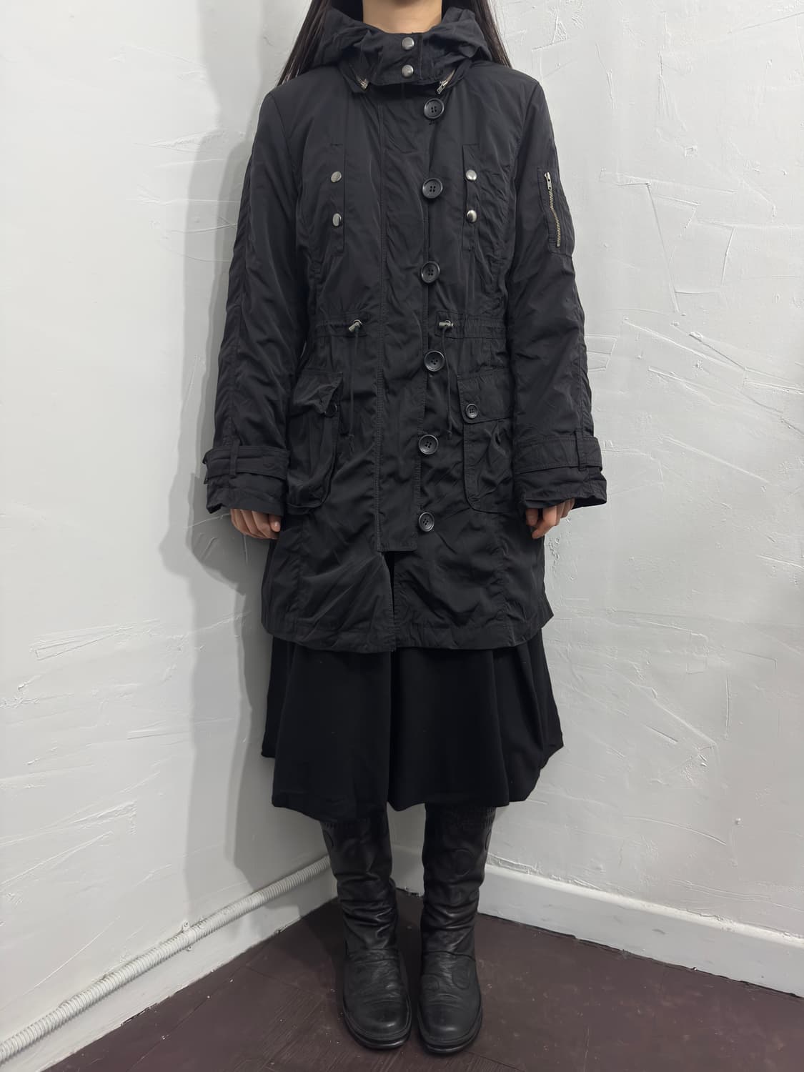 gianni lo giudice multi pocket hood jack 상품이미지2