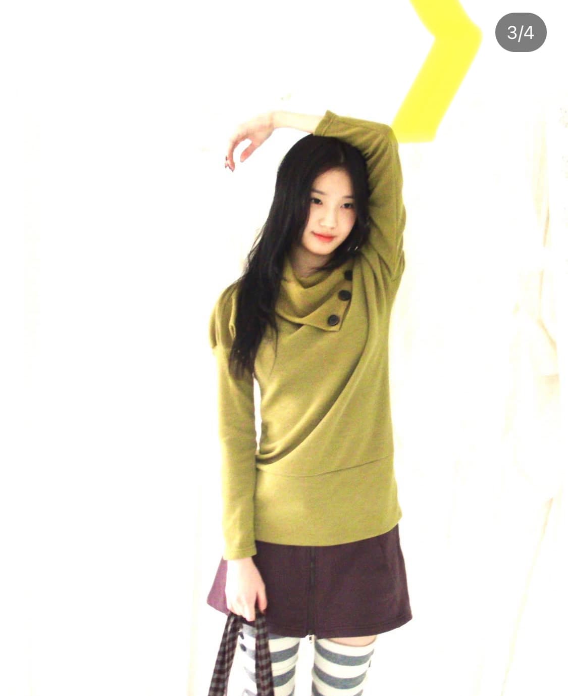 인앤양인하모니 나나 터틀넥 올리브 상품이미지1