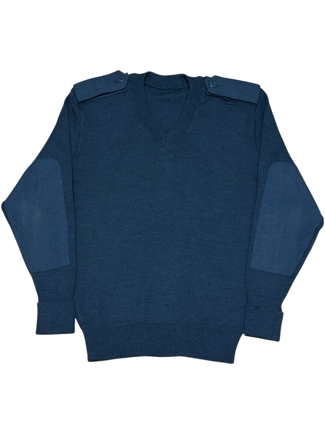 빈티지 컴뱃 코만도 브이넥 니트 상품이미지1