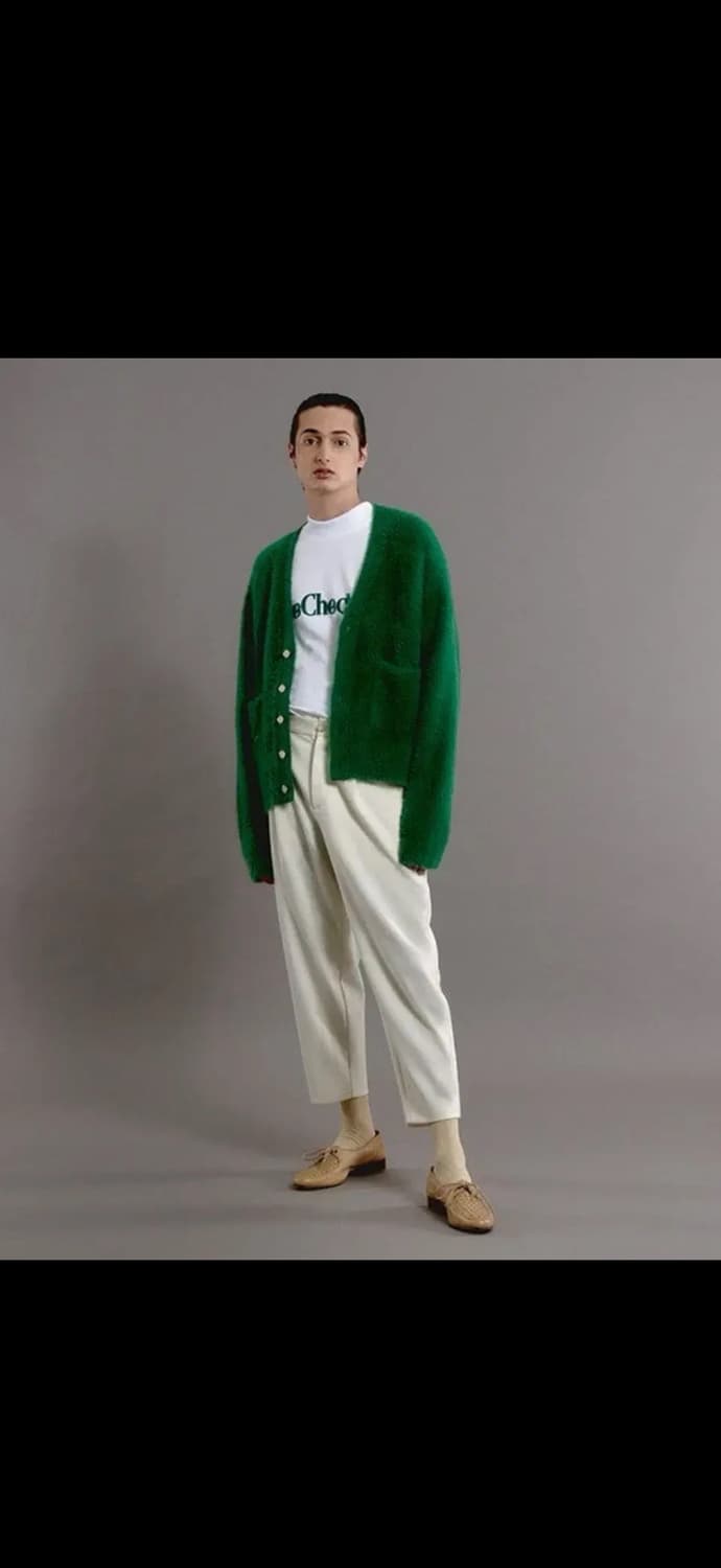 레이트 체크아웃 SSA LIFESTYLE 가디건 그린 L 상품이미지1